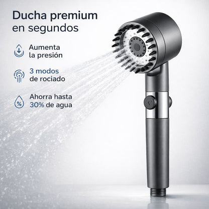 CABEZAL DUCHA CON MASAJEADOR DE ALTA PRESIÓN